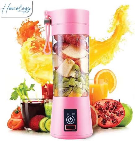 USB Chargeable Juicer Blender 6 Blades 380ml - Portable Juicer Cup & Smoothie Maker Ratings 656 Brand:ShericeMore Small Kitchen Appliances from ShericeFree Shipping